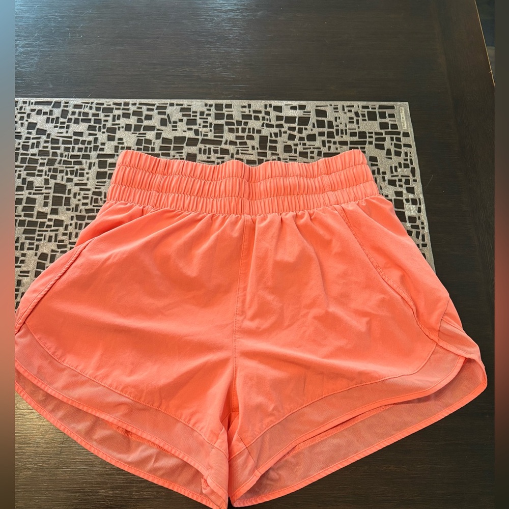 Athleta Women's Vibrant Orange Athletic Shorts